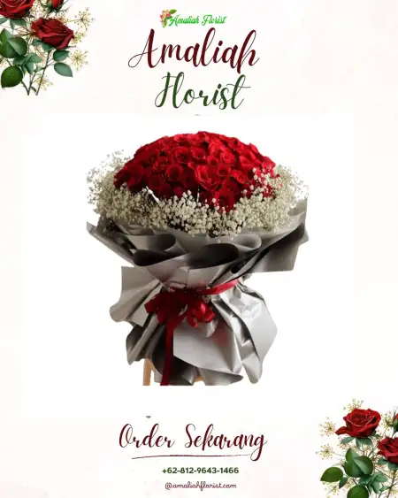 Buket Bunga Taman Yasmin